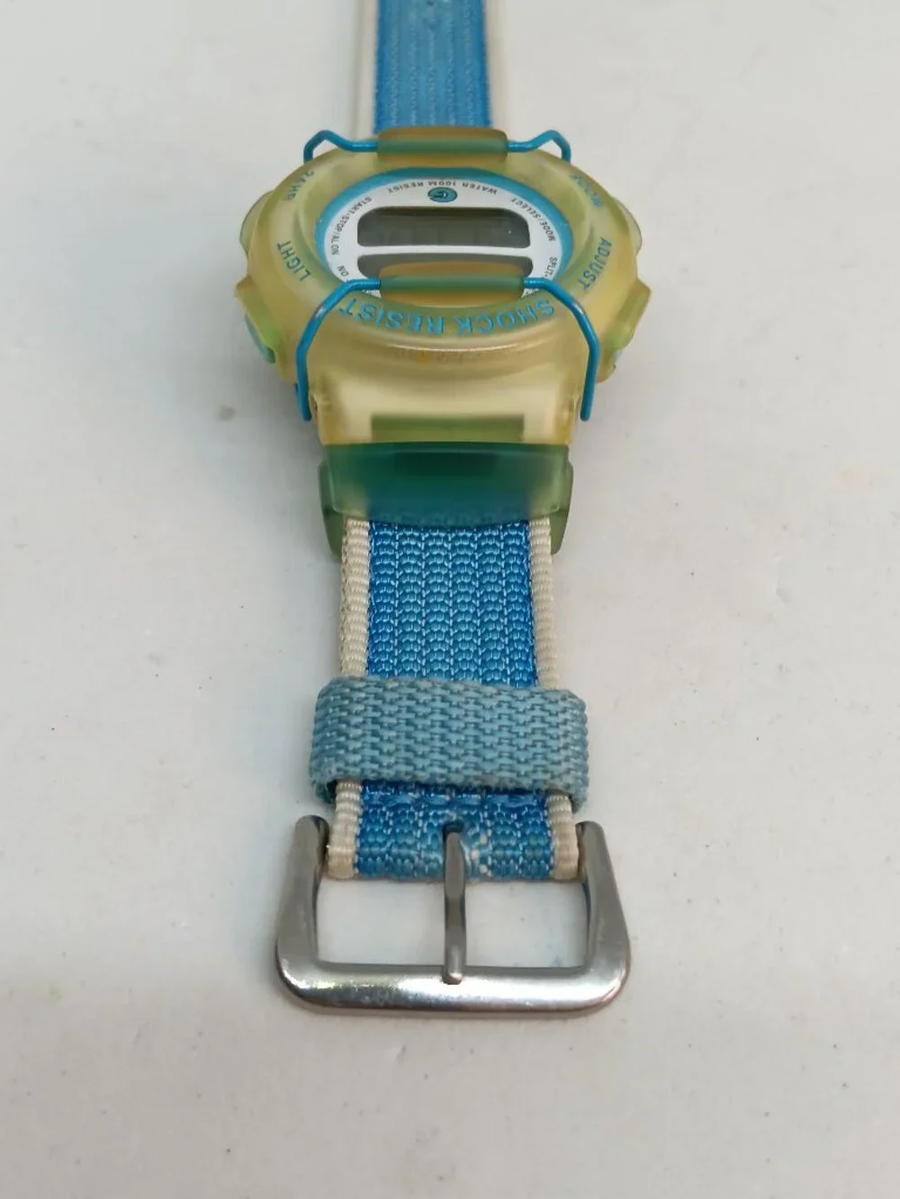 VINTAGE 1997 Casio Baby G BG-212 [1523] Women's 39mm Digital Watch NEW BATT
